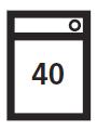 Japanese care label 40