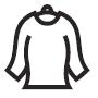 Japanese care label hang dry