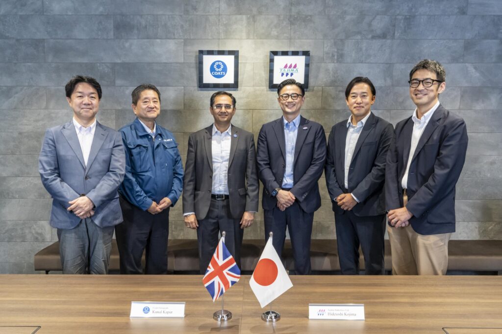 Coats and Tajima enter strategic partnership