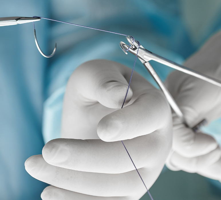Medical suture thread